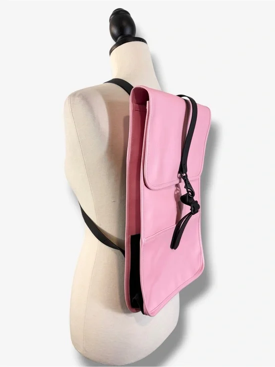 NWT Rains Pink Mini Backpack Waterproof Water Repellent Outdoor Sporty Hiking