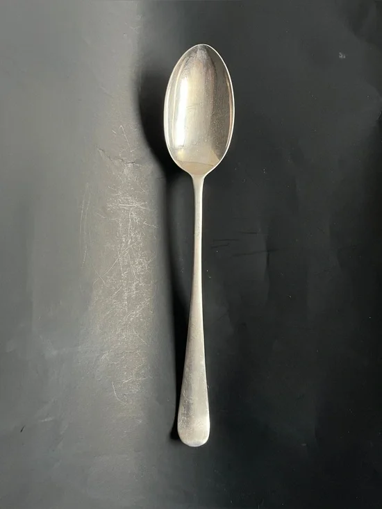 Vintage MCM Gerity G-48 Large Silver Plate 13