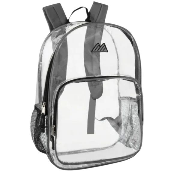 Summit Clear Backpack with Black Trim NWT