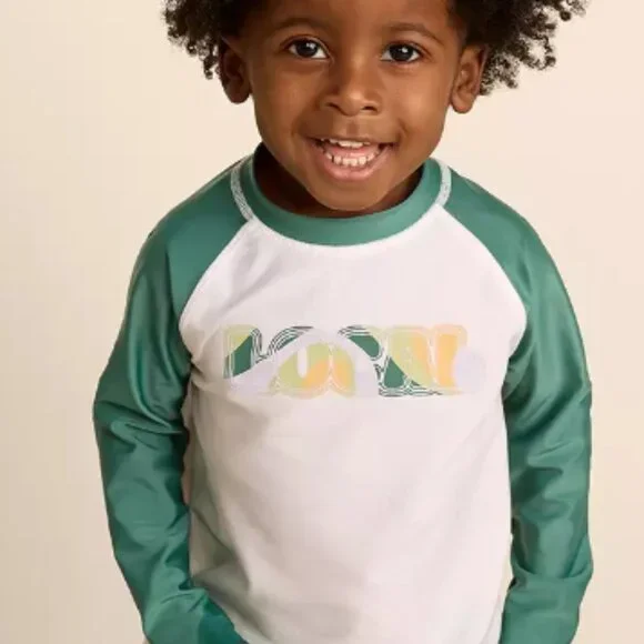 BRAND NEW Little Co By Lauren Conrad 12 Months Rash Guard 'LOCAL