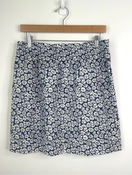 NWT J. Crew Daisy rushed waistband skirt size 10