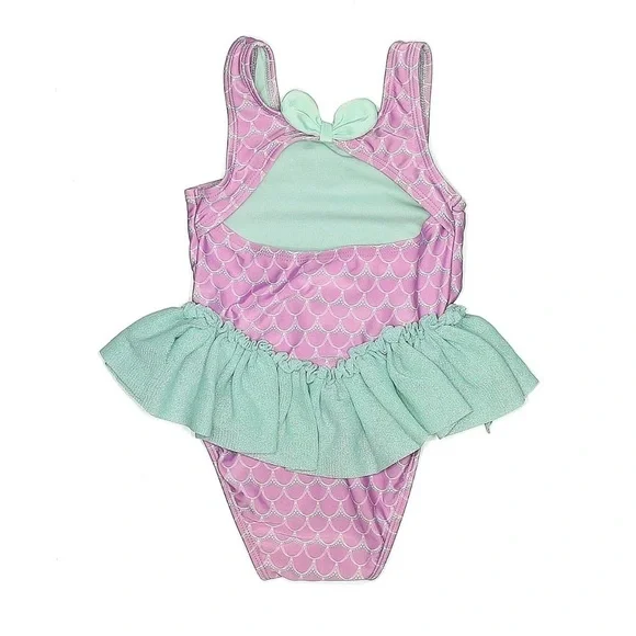 Colorful Mermaid One Piece Swimsuit