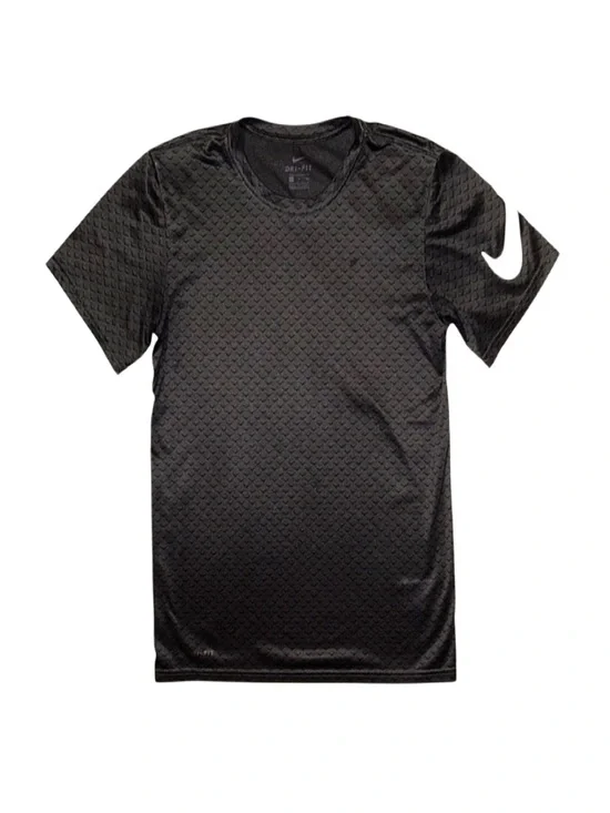 NIKE Men's Black Short Sleeve Shirt Dri Fit Size Small