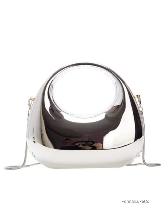 Acrylic Clutch Handbag for Women, Evening Bag with Chain, Party Purse, Magnetic