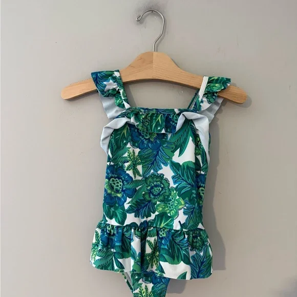 $14 ADD ON janie and Jack Swimsuit Jungle Skirt 3Y 3T‎ crewcuts zara