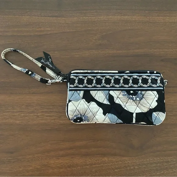 Vera Bradley Camellia Pattern Wristlet