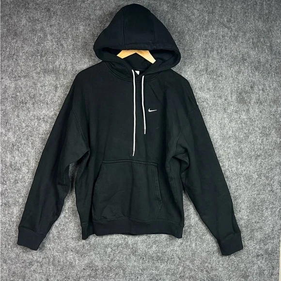 Nike Men's Charcoal Hoodie Size Medium Unisex