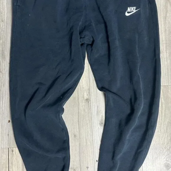 Nike Men's Black and Navy Joggers-tracksuits