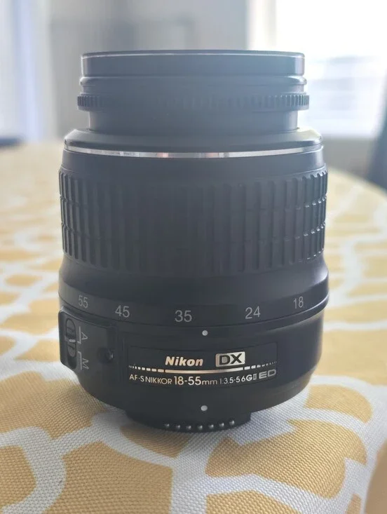 Nikon 18-55mm Lens Black
