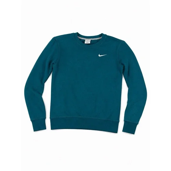 Nike Sportswear French Terry Sweatshirt Teal Green 637902-381 S