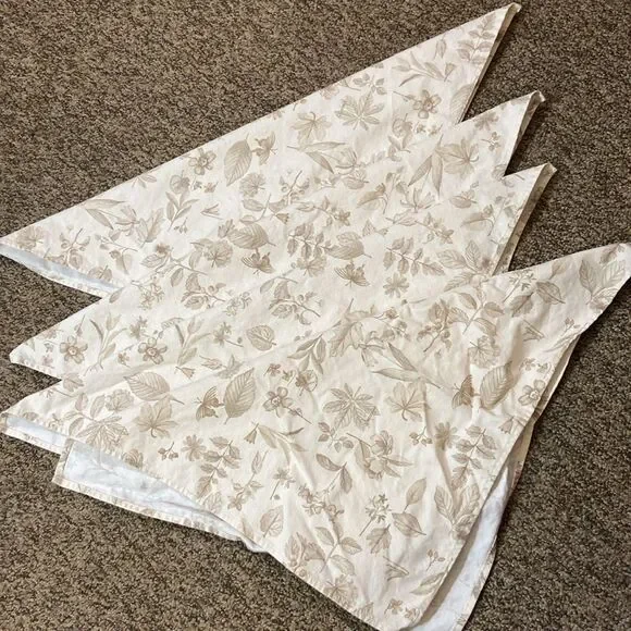 Vintage Of Tablecloth Cloth Set 4