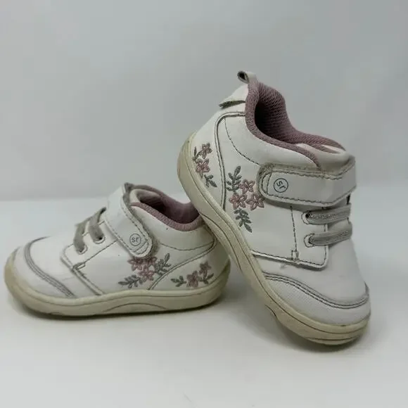 Stride Rite 360 Floral Shoes Girls Size 5