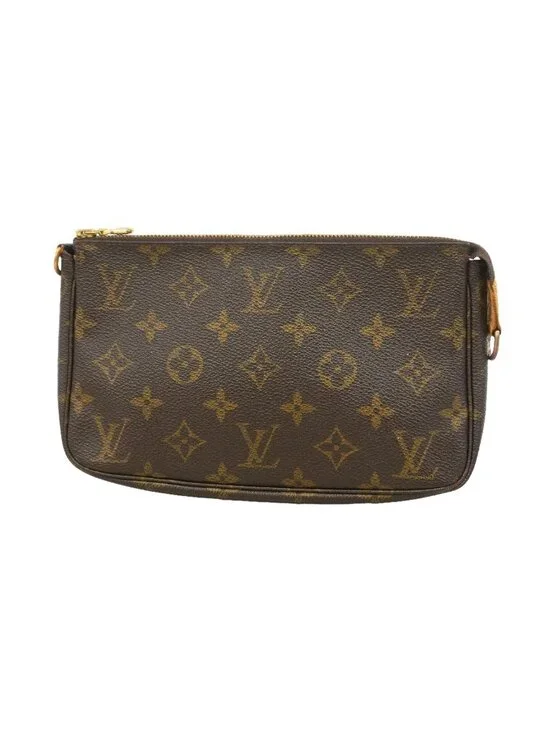 Louis Vuitton Pouch Monogram Pochette Accessoires Brown