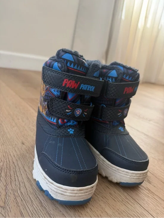 Paw Patrol Navy and Blue Kids Snow Boots