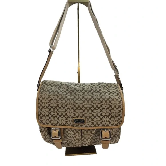 Coach Signature Messenger Shoulder Crossbody bag E1069-F70283‎