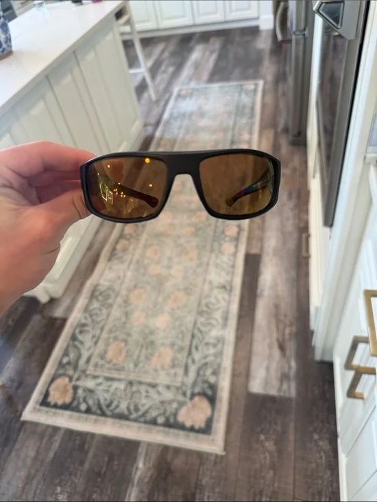 Men's Black RCI Sunglasses with Brown Polarized Lenses