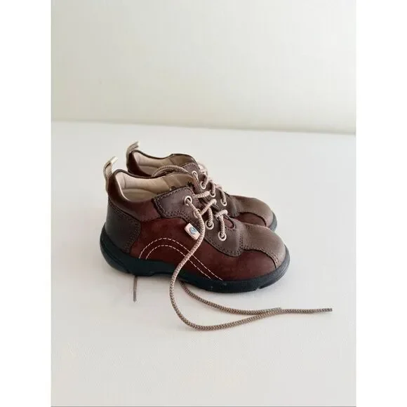Ecco Infant Sporty Size 22 / 6 US Brown Lace Up Shoes