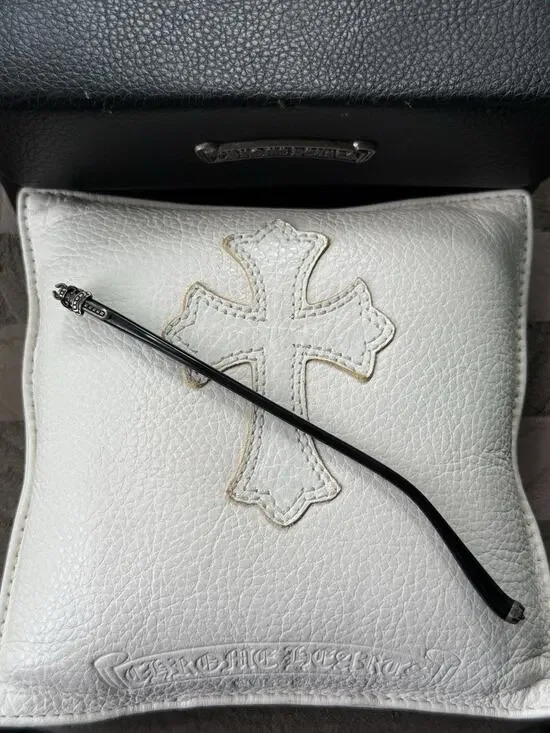 Chrome Hearts Pork Sword Right Temple Silver Dagger Hardware Eyeglass Part