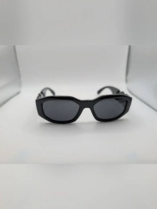 NWT Versace Medusa Biggie Geometric Sunglasses Black VE4361 5360/87 New In Box
