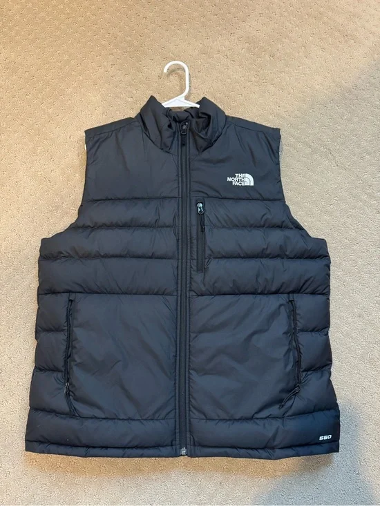The North Face Men's Black Quilted Down Vest