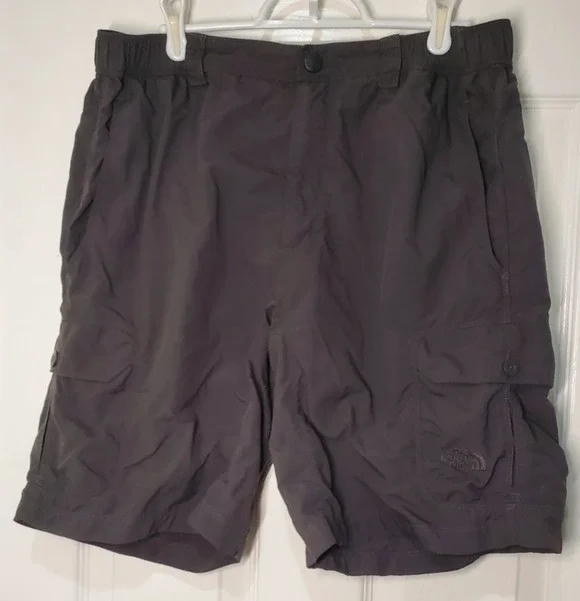 The North Face Shorts Mens M Horizon Peak Cargo Elastic Waist Ripstop Nylon 31w