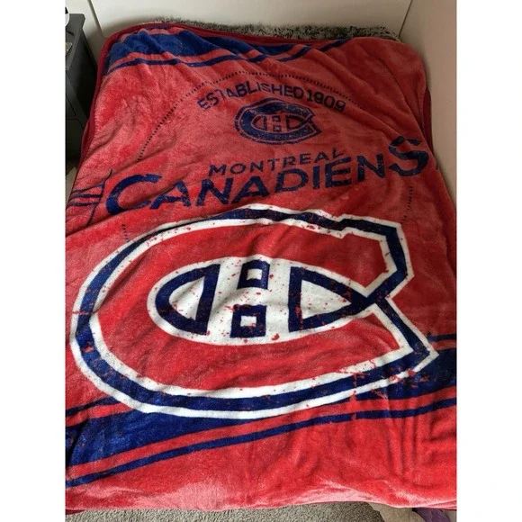 Montreal Canadiens NHL Throw‎ Blanket - 60