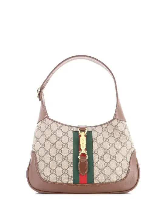 Gucci Jackie Hobo Gg Coated Canvas #342863G22B