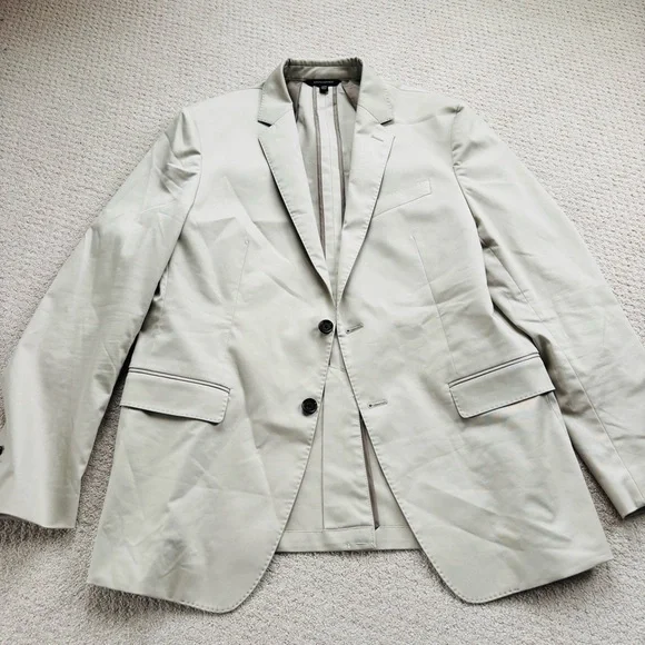 Banana republic tan men’s suit jacket blazer