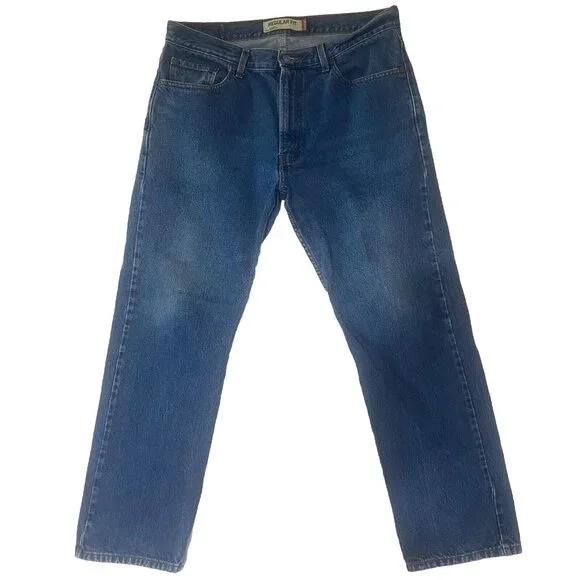 Levis‎ 505 Regular Fit Jeans Mens W36 L30 Blue Denim