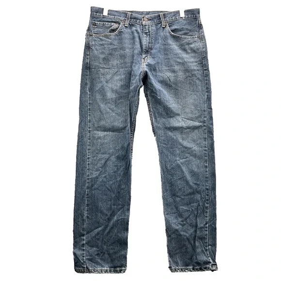 Levi's 505 Jeans Mens 36x32 Whisker Straight 90s Workwear Streetwear Western Y2k