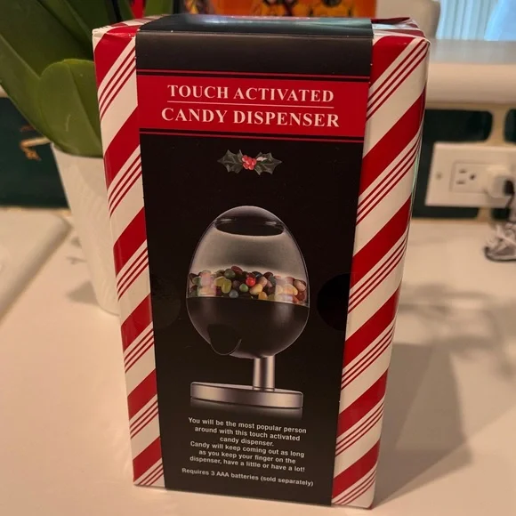 Touch Activated Candy Dispenser - Black Holiday Candy Server