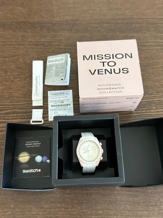 Swatch x Omega MoonSwatch - Mission to Venus - NEW (never worn)