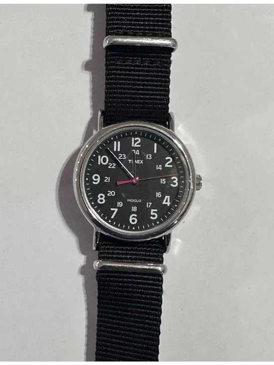 Timex Weekender “Black” with Nylon NATO Strap