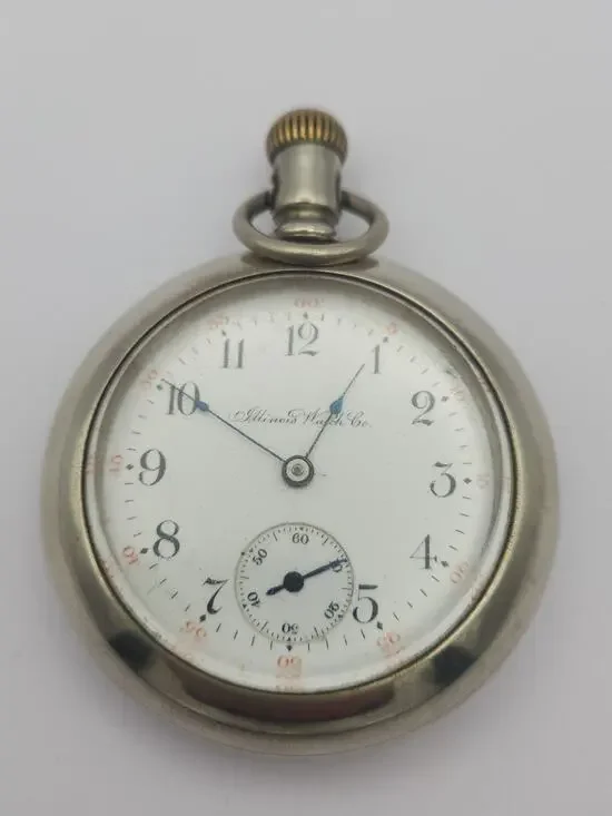 1907 ILLINOIS Watch Co. 17J Pocket Watch. Running w/ Issues.