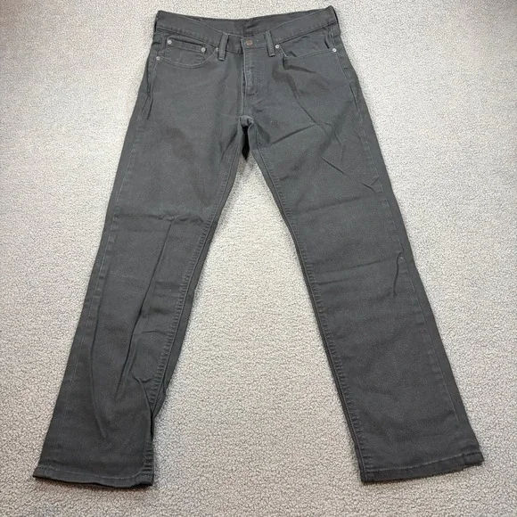 Levi's Jeans Mens 34x32 Black 541 Athletic Taper Stretch Denim Pants 18181-0019