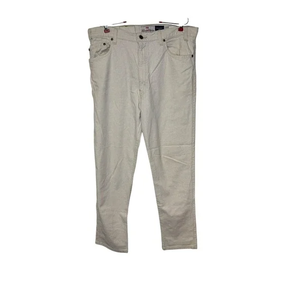 Levi's Mens Jeans‎ Signature 540 Relaxed Fit High-Rise Cotton Cream Size 36X32