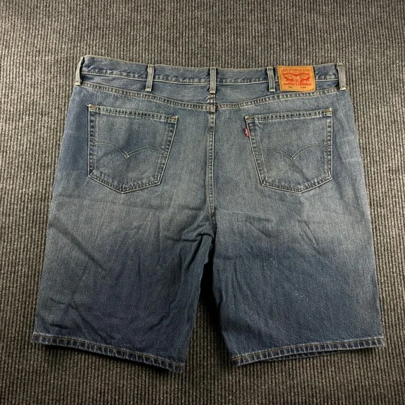 Levis 541 Athletic Taper Denim Shorts Mens 44 Blue Medium Wash Jean Shorts 2961