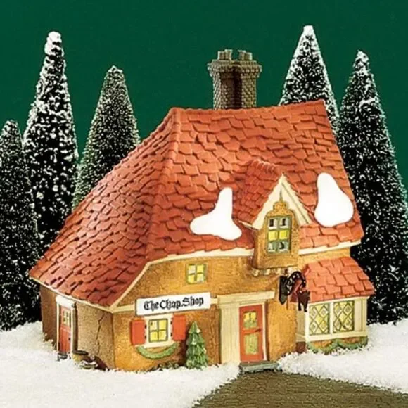 THE CHOP‎ SHOP, dept 56, HERITAGE VILLAGE, RETIRED