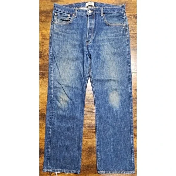 Levi's Original Fit 501 Men's Size 36x32 Button Fly Straight Leg‎