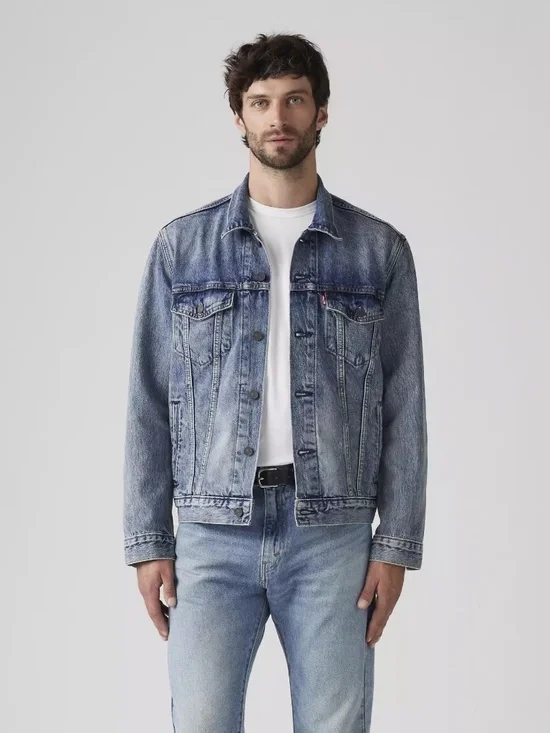 Levi's Premium BIG E Denim Trucker Jacket XL 723340574