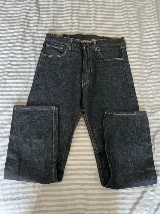 Levi's Men's Black Straight-Leg Jeans