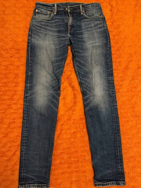Levi's Skinny Jeans in Dark Blue Wash