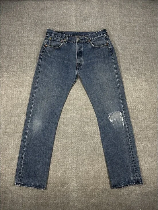 Levi’s 501 Original Fit Button Fly Jeans Men’s W32 L29 - Vintage Denim