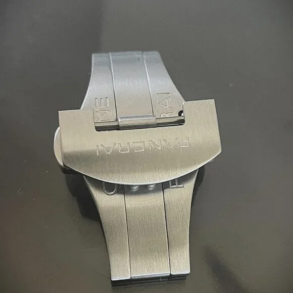 Panerai 24/22mm Brushed Stainless Steel Deployant Clasp