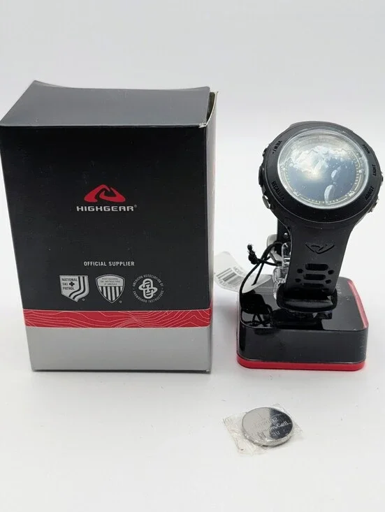 Highgear Axio Max Altimeter Compass Chrono 48mm Digital Watch Model 20125HG NWT
