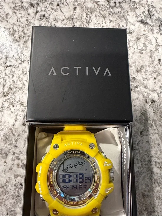 Activa x Invicta Digital Essentials 50 mm Yellow ACW8082-028
