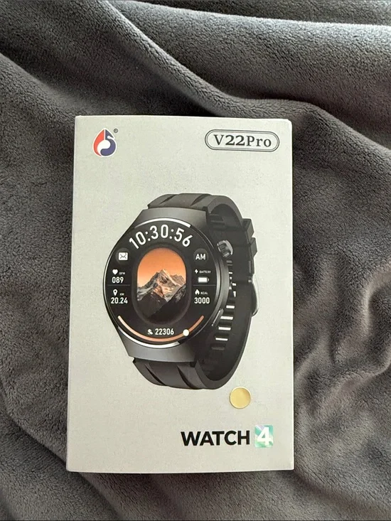 V22Pro Smart Watch 4 - Black