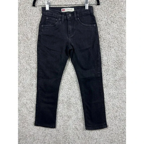 Levi's Men's 511 Slim Jeans,Low Rise Stretch Slim Fit Tapered Pants,Black 10reg