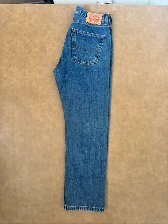 Levi’s 505 Regular Fit Jeans Men’s 32x29 Medium Blue Straight Leg
