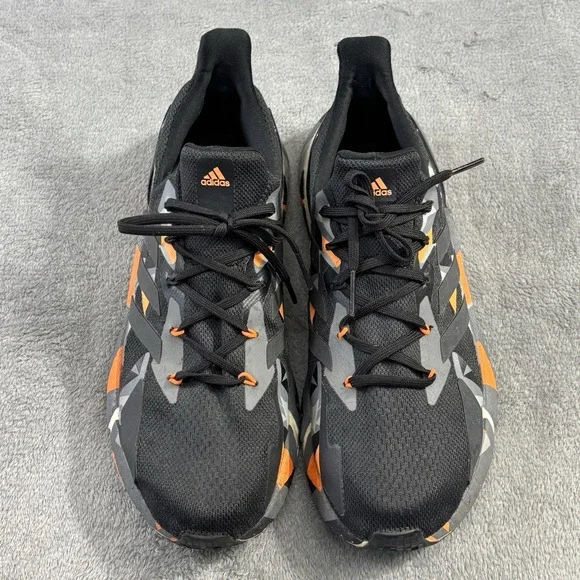 Adidas Shoes X9000L4 Mens 13 Running Sneakers Black Orange FW8413 Athletic Sport